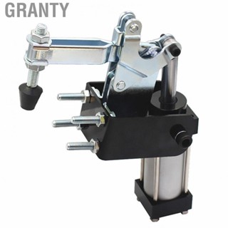 Granty Pneumatic Cylinder Clamp  Pneumatic Hold Down Clamp Delicate Appearance Compact Stable G1/8 Air Vent Easy Operation  for Household Decoration