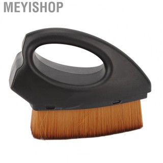 Meyishop   Foundation Brush  ABS Fiber Hair High Resilience Portable Makeup Brush with Protective Cover for Home