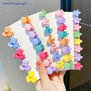 Loveshopping กิ๊บติดผม รูปดอกไม้ ลูกสุนัขน่ารัก แฮนด์เมด 10 ชิ้น