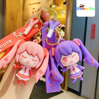 [พร้อมส่ง] พวงกุญแจ จี้รูปผู้หญิงน่ารัก miku Hatsune miku fufu สไตล์เดียวกัน สําหรับกระเป๋านักเรียน