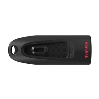 Sandisk แฟลชไดร์ฟ รุ่น Cruzer Ultra (CZ48) 32GB สีดำ