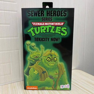 ฟิกเกอร์ NECA54256 Ninja Turtles Garbage Man Fluorescent Edition ขนาด 23.3 ซม.