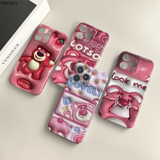 Realme 8 7 7i C17 6 6i 5 5i 5s 3 Pro เคสเรียวมี สำหรับ Case Cartoon Lotso Bear Case เคส เคสโทรศัพท์ เคสมือถือ Shockproof Casing Protective Shell