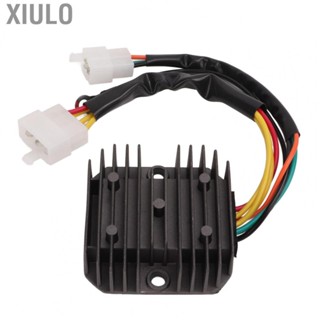 Xiulo Motorcycle Voltage Regulator 32800‑31021 Good Heat Dissipation Easy Operation Aluminum for Upgrade