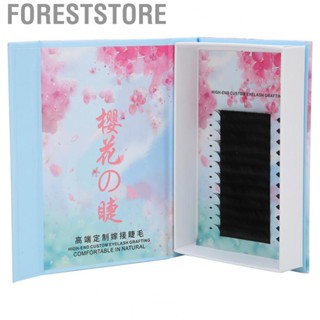 Foreststore 0.05C V shaped Eyelash Extension False Eyelash Dense Long Grafting False Lashes Set