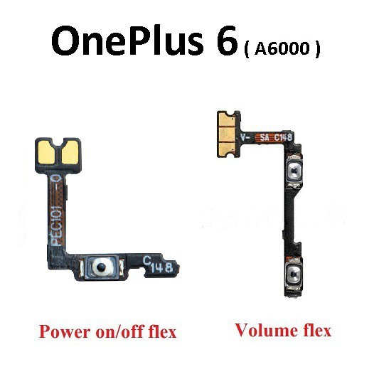 สายเคเบิลริบบิ้นสวิตช์เปิด ปิดเสียง สําหรับ OnePlus 6 oneplus6 6 1 6 (A6000)