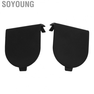 Soyoung Seat Belt Anchor Cover  Front Passenger Side Seat Belt Anchor Cover 1DX41XDVAB Durable Impact Resistant 2pc Easy Installation  for Car