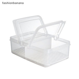 [fashionbanana] ใหม่ กล่องเก็บผัก ผลไม้ รักษาความสด พร้อมฝาปิด สําหรับตู้เย็น พร้อมส่ง