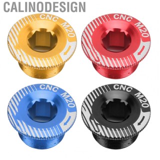 Calinodesign Bicycle Crank Arm Screw CNC Cutting Bike Crank Bolts Aluminum Alloy for Mountain Bikes