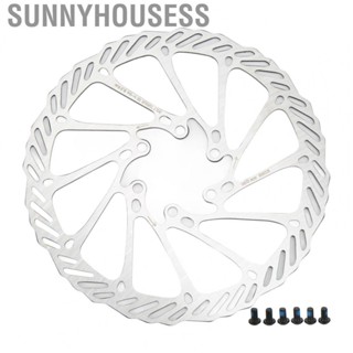 Sunnyhousess Bicycle Disc Brake Rotor 160mm Bike Disc Brake Rotor Good Braking Effect for Road Bike