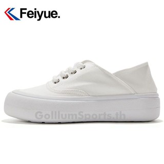 Feiyue/feiyue ใหม่ รองเท้าผ้าใบแพลตฟอร์ม ลําลอง แฟชั่นสําหรับสตรี เหมาะกับการเล่นกีฬา GTJF