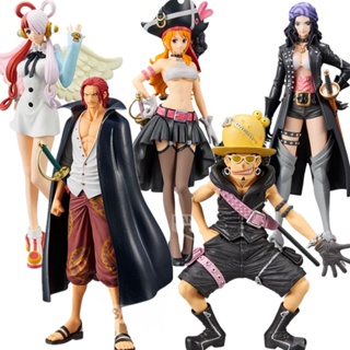 โมเดลฟิกเกอร์ ONE PIECE FILM RED Nami Robin Uta Shanks Usopp ขนาด 18 ซม.