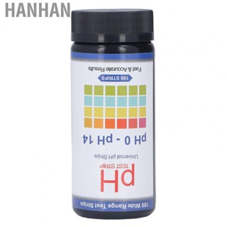 Hanhan PH Test Strips 15 Seconds Test Colorimetric Method PH Strips