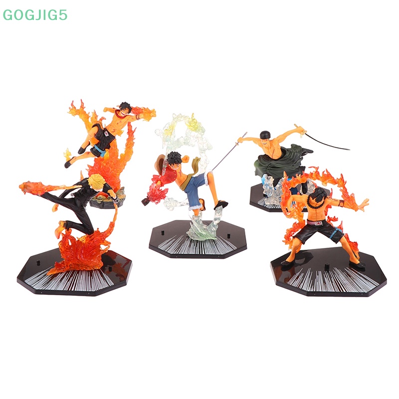 [GOGJIG5] โมเดลฟิกเกอร์ One Piece Fire Fist Portgas·D· Ace Monkey·D·Luffy ขนาด 18 ซม. ของเล่นสําหรับเด็ก