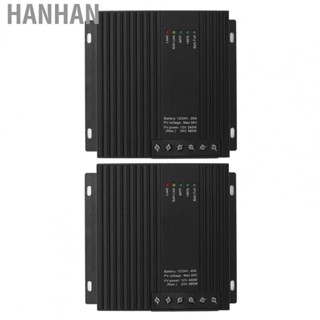 Hanhan MPPT Solar Charge Controller  Solar Panel Charge Controller Aluminium Alloy for Day