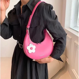 【ลดล้างสต๊อก】miss bag fashion กระเป๋าคล้องไหล่ผู้หญิ งกระเป๋าสะพายข้าง D-1429