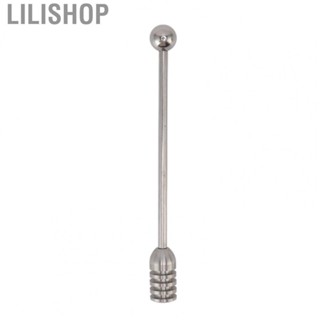 Lilishop Honey Stick 304 Stainless Steel Honey Dipper Stick 15.5cm for Caramel for Honey for Maple Syrup  