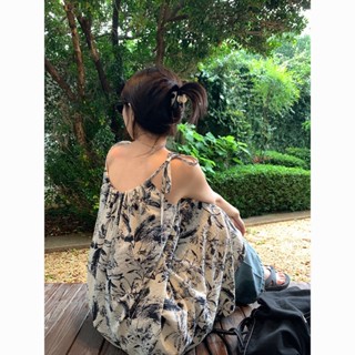 🍄🍄 🍄เดรส,🍄 กระโปรงยาว, เดรสไหล่ลายดอกไม้วินเทจพร้อมเดรสรูปตัว A