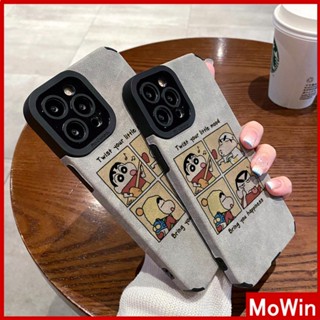 Mowin - เข้ากันได้สำหรับ เคสไอโฟน เคสไอโฟน11 เคส iphone 11 หนัง นักเรียนปะ หนังนิ่มกันกระแทกเคสกล้องป้องกันตัวการ์ตูนน่ารักเข้ากันได้กับ iPhone 13 Pro max 12 Pro Max 11 xr xs max 7 8
