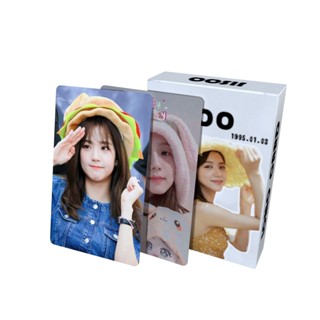 โปสเตอร์รูปภาพ Kpop Kim Jisoo Photocard เหมาะกับของขวัญ สําหรับเด็กผู้หญิง