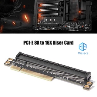 อะแดปเตอร์แปลง PCI-E 8X เป็น PCI-E 16X PCI Express 8X 16X สําหรับเมนบอร์ดคอมพิวเตอร์ตั้งโต๊ะ PC