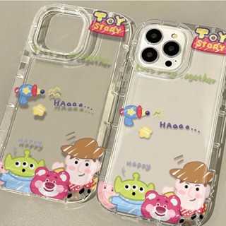 เคสโทรศัพท์มือถือ ซิลิโคนนุ่ม TPU ใส กันกระแทก ลายน่ารัก สําหรับ IPhone 14 13 11 12 Pro XS Max X XR 7+ 8 Plus