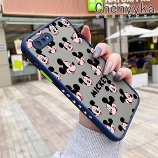 เคสโทรศัพท์มือถือ ซิลิโคนนิ่ม ใส กันกระแทก เต็มจอ ลายหนู สําหรับ Realme C2 C2S OPPO A1K