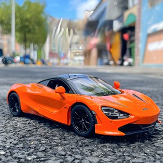 โมเดลรถยนต์ Mclaren 720S สเกล 1:24 ของเล่นสําหรับเด็กผู้ชาย ของขวัญวันเกิด