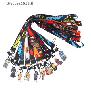 [littleboss] พวงกุญแจ สายคล้องโทรศัพท์มือถือ ป้องกันการสูญหาย ลายอนิเมะซูเปอร์ฮีโร่