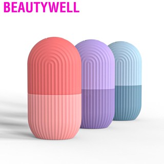 Beautywell Face Ice Mold Silicone Reusable Machine Washable Cube Holder for Brighten Skin