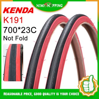 Kenda ยางจักรยาน 700C 700x23C เบาพิเศษ 430g 110PSI สีแดง สีเหลือง สําหรับรถจักรยาน 1 ชิ้น