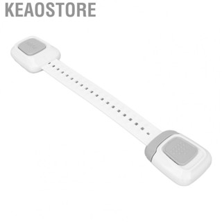 Keaostore Child Safety Strap Lock  Baby Proof Drawer Multifunction Flexible Adjustable Quick Easy Hand Protection for Fridge Dishwasher Toilet