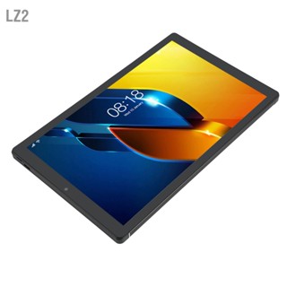 LZ2 แท็บเล็ตขนาด 10.1 นิ้ว MT6592 10 Core 5G WiFi สำหรับ Android 12 6GB 128GB 200W 500W 1960x1080 8800mAh แท็บเล็ตสีดำที่โทรได้ 100‑240V