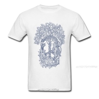 เสื้อยืด พิมพ์ลายนกฟินิกซ์ และต้นไม้ ขนาดใหญ่ แฟชั่นฤดูร้อน และฤดูใบไม้ร่วง สําหรับผู้ชาย