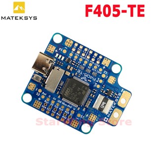 Matek F405-TE ตัวควบคุมการบิน Baro OSD MicroSD Blackbox Dual BEC 220A Current Senor 3-8S PDB 30X30 มม. สําหรับโดรน FPV Freestyle