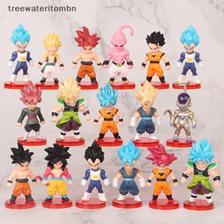 Tt ฟิกเกอร์ Dragon Ball Super Son Goku Vegeta Broly Buu ของเล่นสําหรับเด็ก 16 ชิ้น ต่อชุด