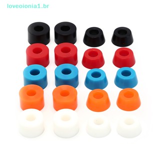 Loveoionia1 บุชชิ่งเพลาล้อสเก็ตบอร์ด PU กันกระแทก 4 ชิ้น