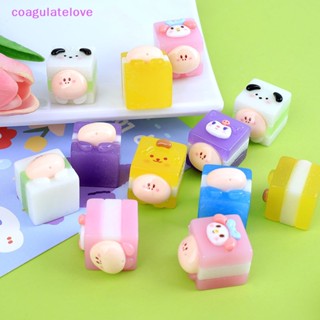 Coagulatelove ตุ๊กตาการ์ตูน Kuromi Melody Cinnamoroll ทรงสี่เหลี่ยม เรืองแสง ของเล่น สําหรับตกแต่งบ้านตุ๊กตา 1 ชิ้น [ขายดี]