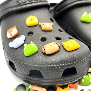 CROCS จี้รูปกบ หมี ไก่ โคอาล่าน่ารัก อุปกรณ์เสริม สําหรับตกแต่งรองเท้า