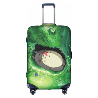 ผ้าคลุมกระเป๋าเดินทาง ลายการ์ตูน Totoro ขนาด 18-32 นิ้ว