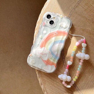 เคสโทรศัพท์มือถือ แบบนิ่ม พร้อมสายคล้องมือ สําหรับ iPhone 11 11promax 12 12Pro 12promax 13 13Pro 13promax 14 14Pro 14promax 12