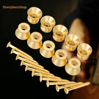 [Domybestshop.th] ปุ่มล็อคสายคล้องคอกีตาร์ สีทอง