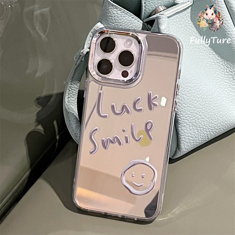 เคสโทรศัพท์มือถือกระจกแต่งหน้า คุณภาพสูง หรูหรา สําหรับ Iphone15 13 12 11 XR Pro Max 8 7 6 plus 14