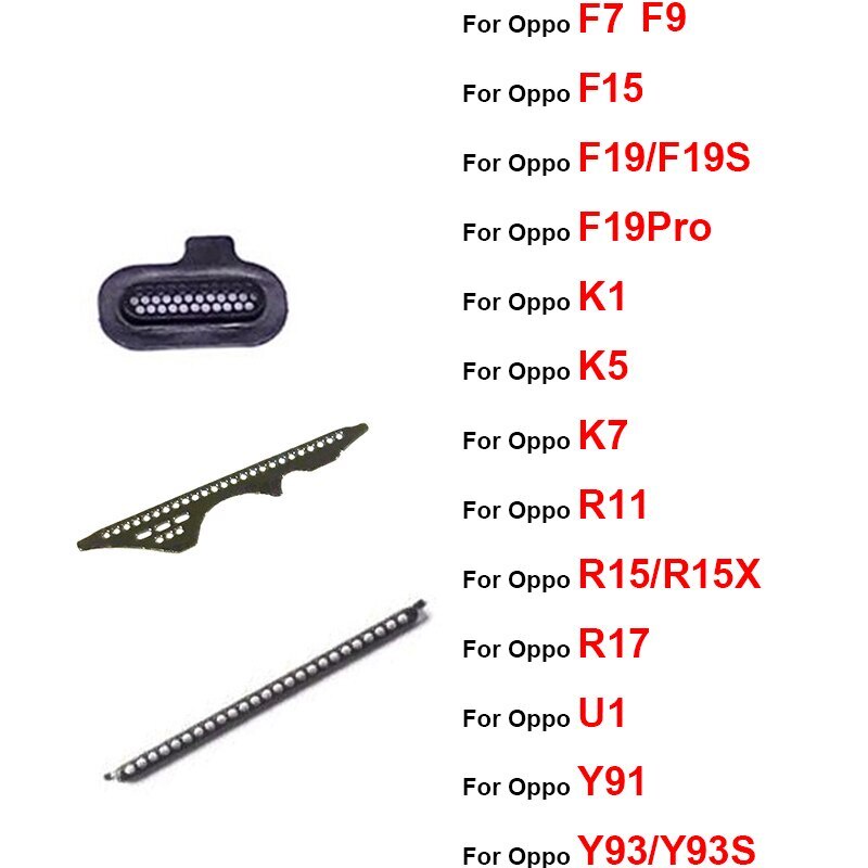 ลําโพงตาข่าย กันฝุ่น สําหรับ OPPO K1 K3 K5 K7 R17 R15X A1K Y91 Y93S U1 F7 F9 F15 F19S F19 Pro 5-30 ช