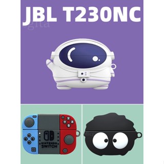 【พร้อมส่ง】เคสหูฟังซิลิโคน ลายการ์ตูนน่ารัก พร้อมตะขอ สําหรับ JBL T230NC TWS