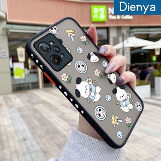 เคสโทรศัพท์มือถือ ซิลิโคนนิ่ม กันกระแทก ลายการ์ตูนหมี ดอกไม้ สําหรับ Realme C31