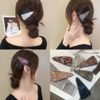 Hua Fei Ji foreign style lovely hair decoration South Korea Dongmen Internet celebrity diamond hairpin bangs clip breaking clip