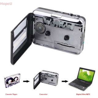 [HopeU] เครื่องเล่นเพลง MP3 เทปคาสเซ็ต USB แบบพกพา