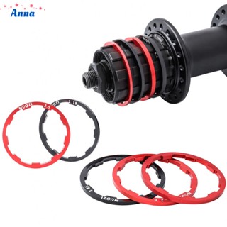 【Anna】Cassette Gasket 1mm-2.5mm Bicycle Hub Bicycle Parts Black/Red Body Washer