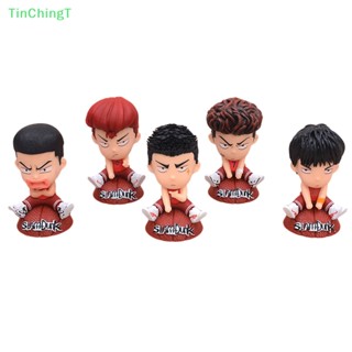 [TinChingT] ฟิกเกอร์การ์ตูนอนิเมะ Slam Dunk Q Version Big Head ของขวัญ สําหรับประดับรถยนต์ 1 ชุด